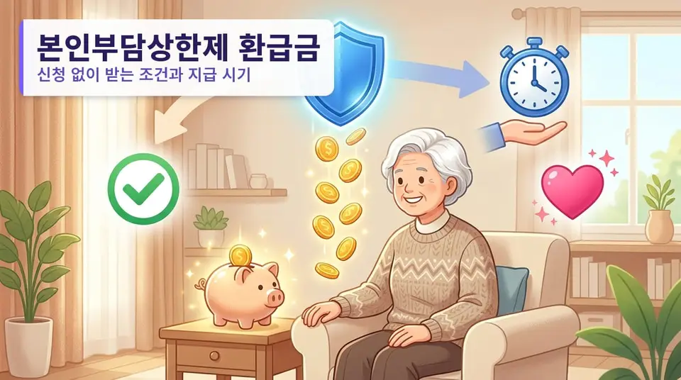 본인부담상한제 환급, 신청하지 않아도 돈이 들어오나 — 지급 시기