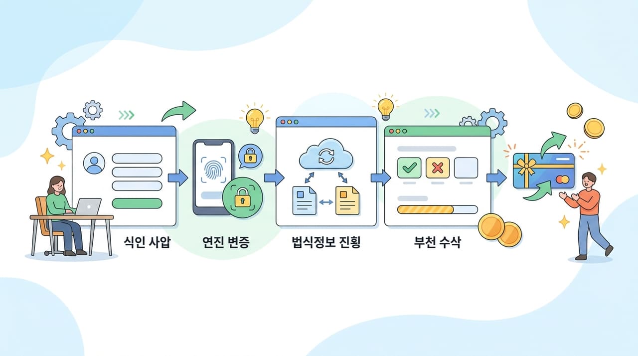 소상공인24 회원가입부터 바우처 신청까지 — 화면 순서대로 따라 하는 가이드